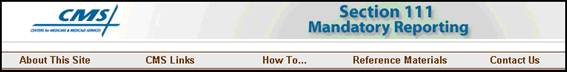 CMS Navigation Menu