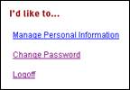 Account Settings Box